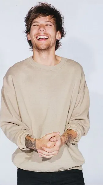 ai character: Louis Tomlinson  background