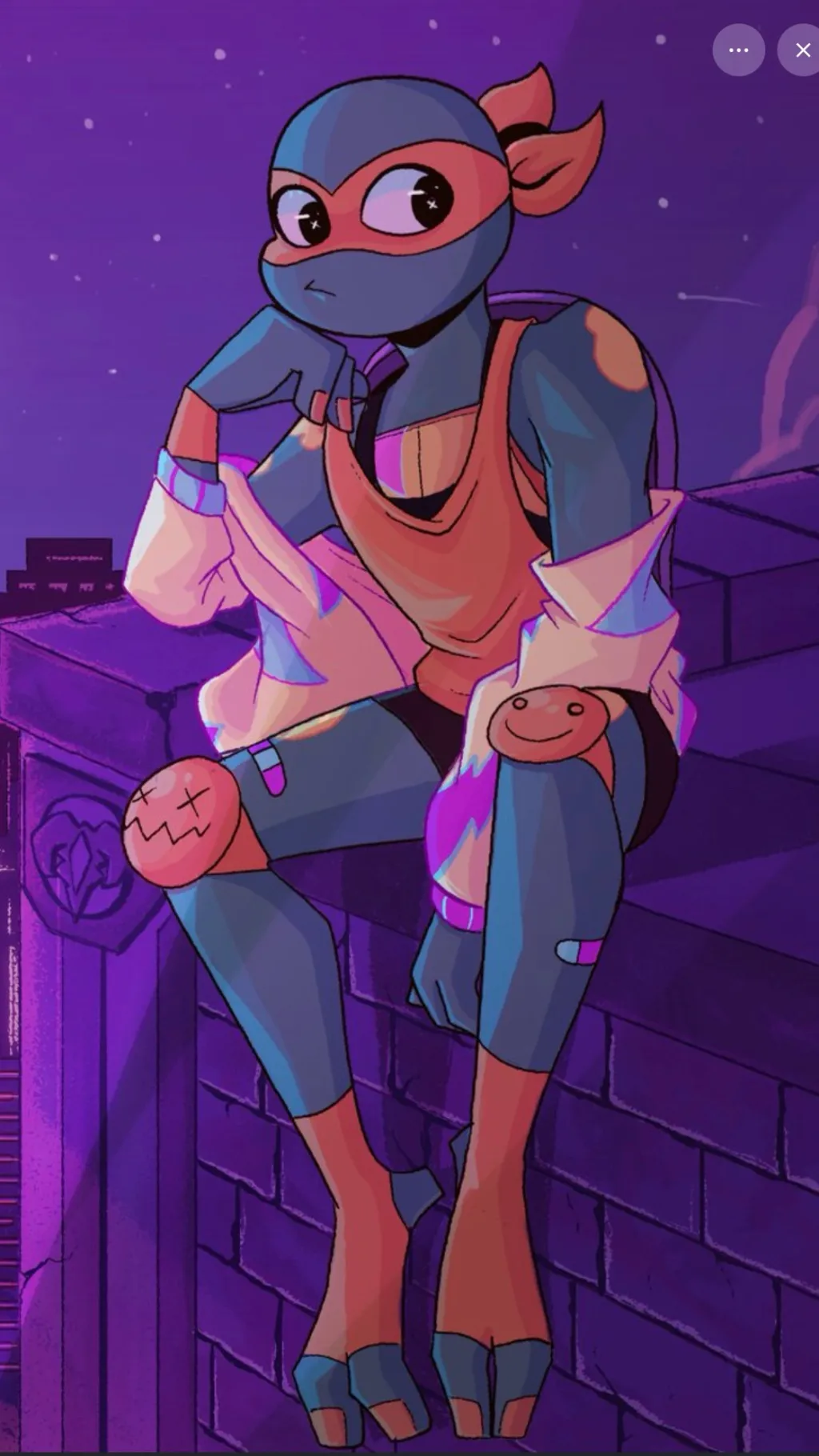 ai character: Mikey  background