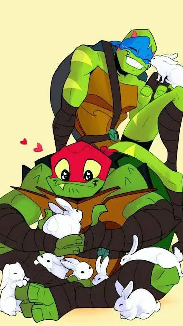 ai character: Rottmnt bunny!!! background