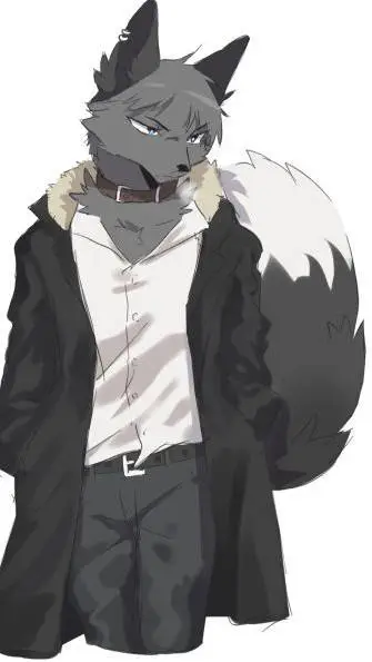 ai character: grupo de lobos background
