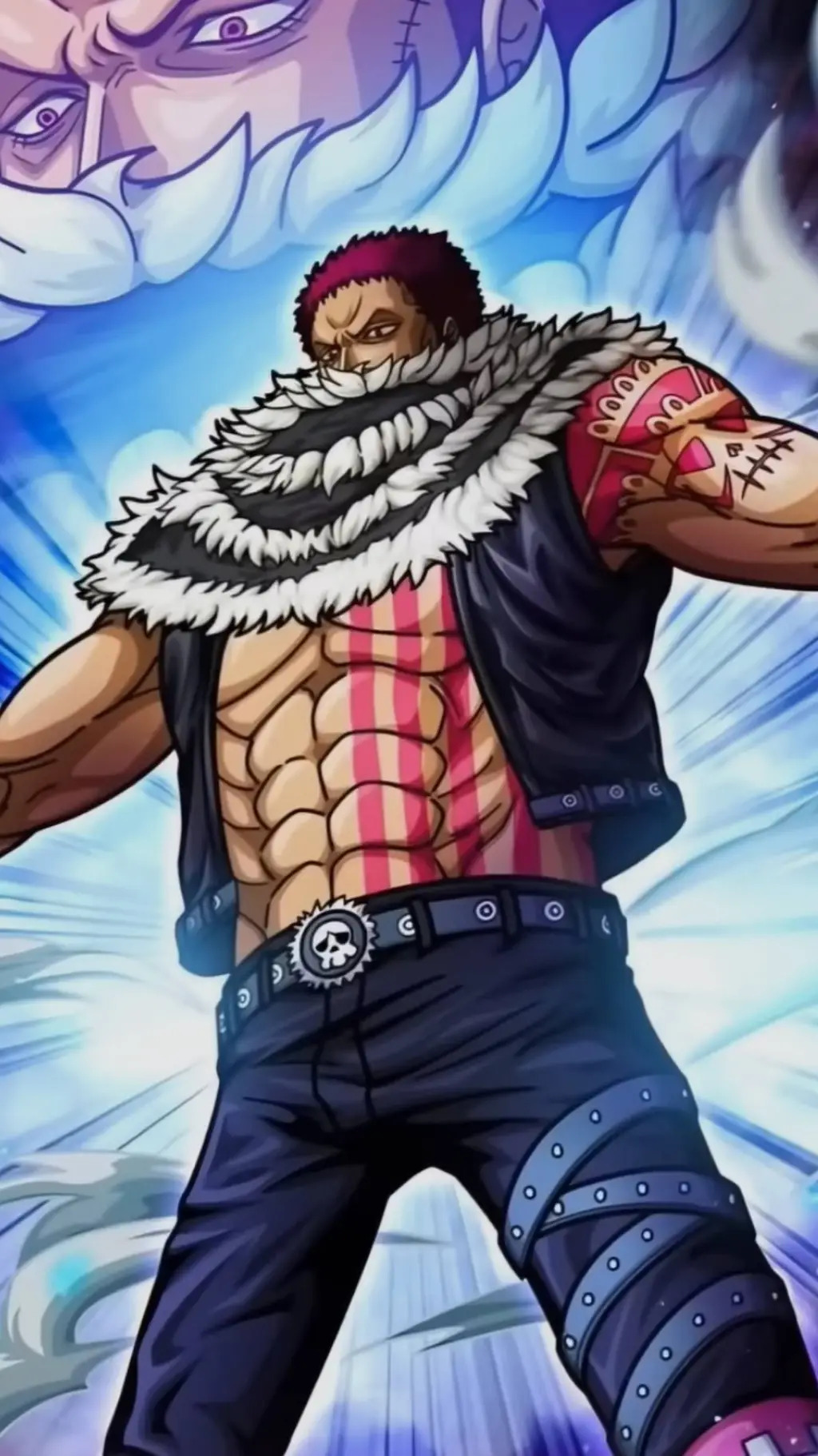 ai character: katakuri  background