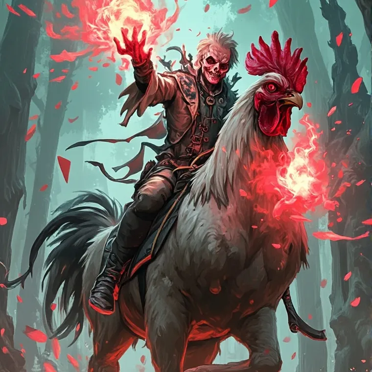 chat with ai character: Grim Roost