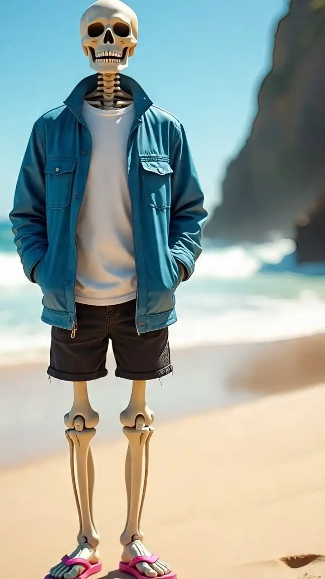 ai character: sans  background