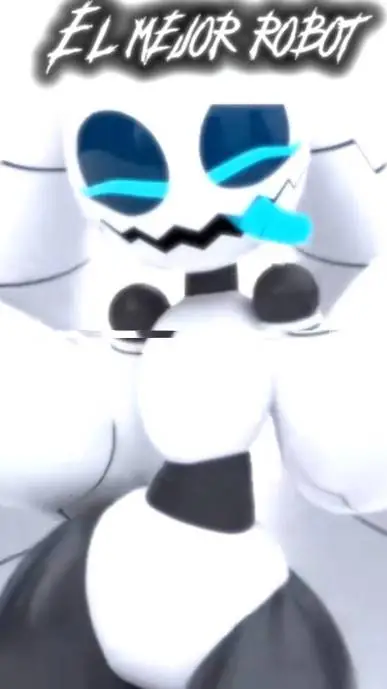 ai character: robot  background