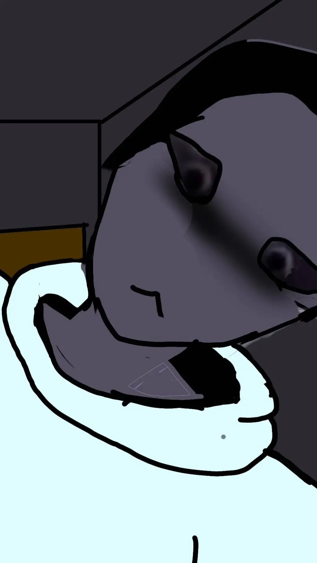 ai character: monster ♀️ background