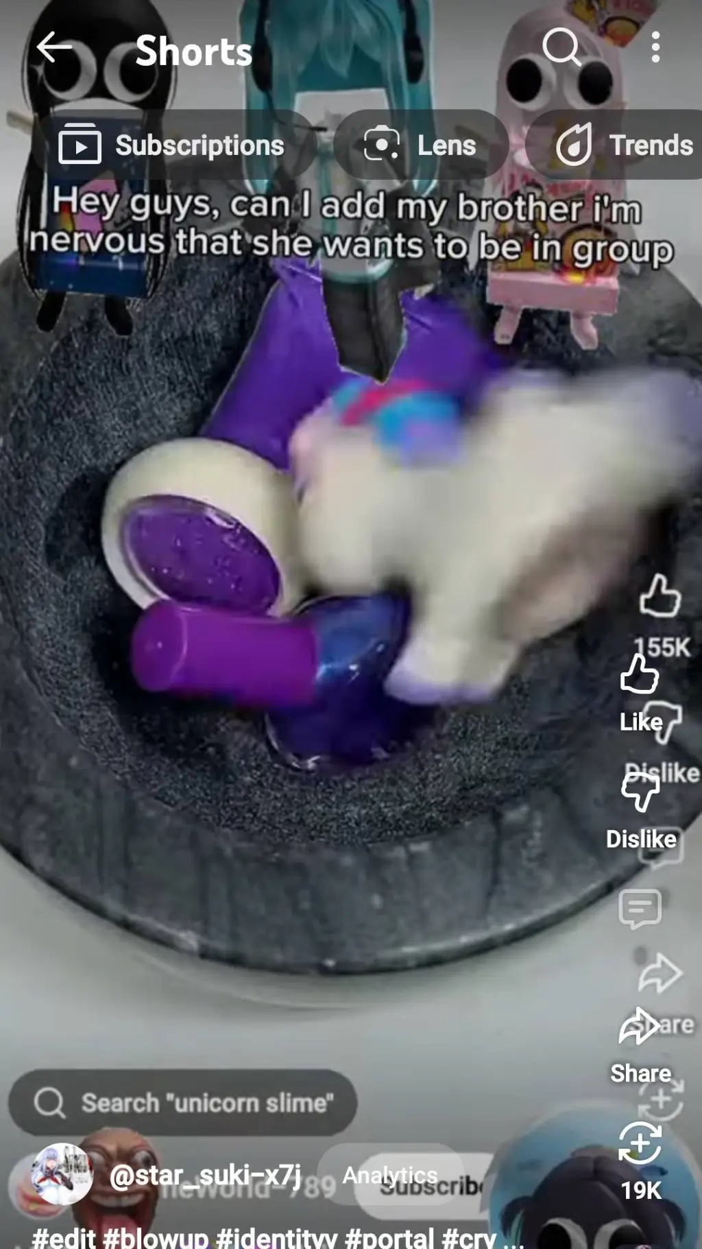 ai character: in GC background