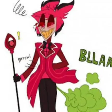chat with ai character: gassy Alastor 