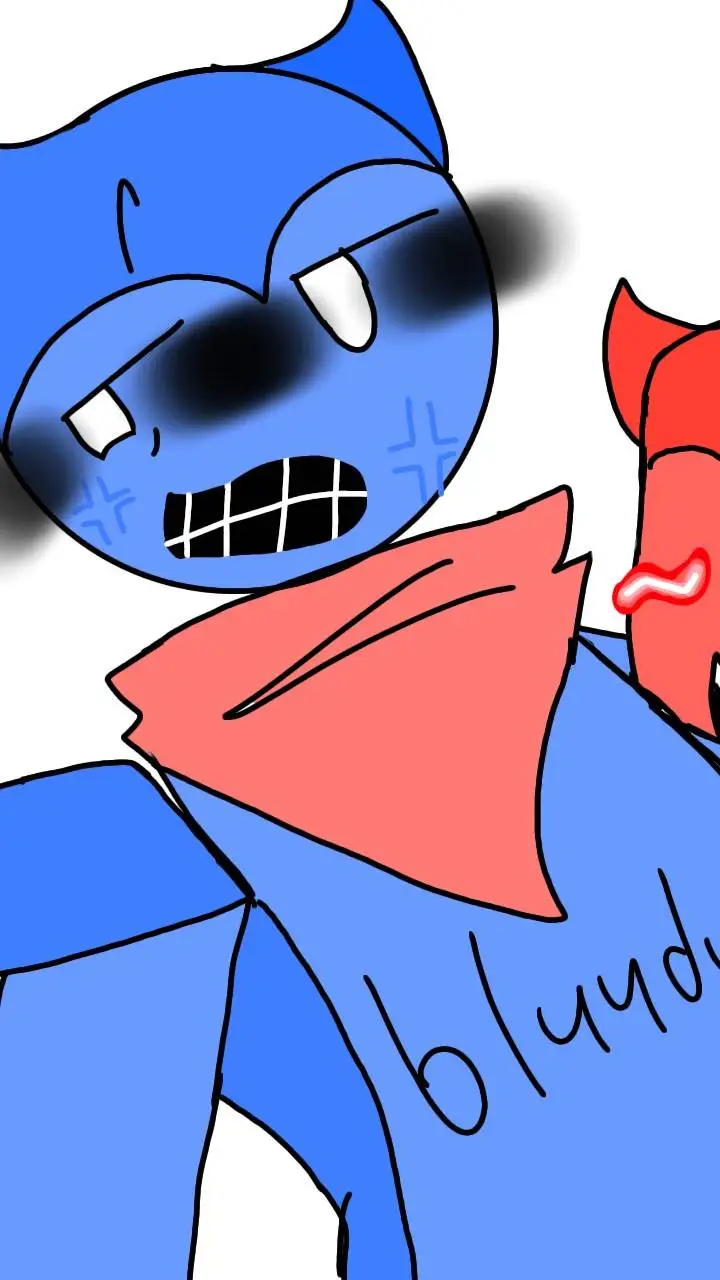 ai character: bluudud background