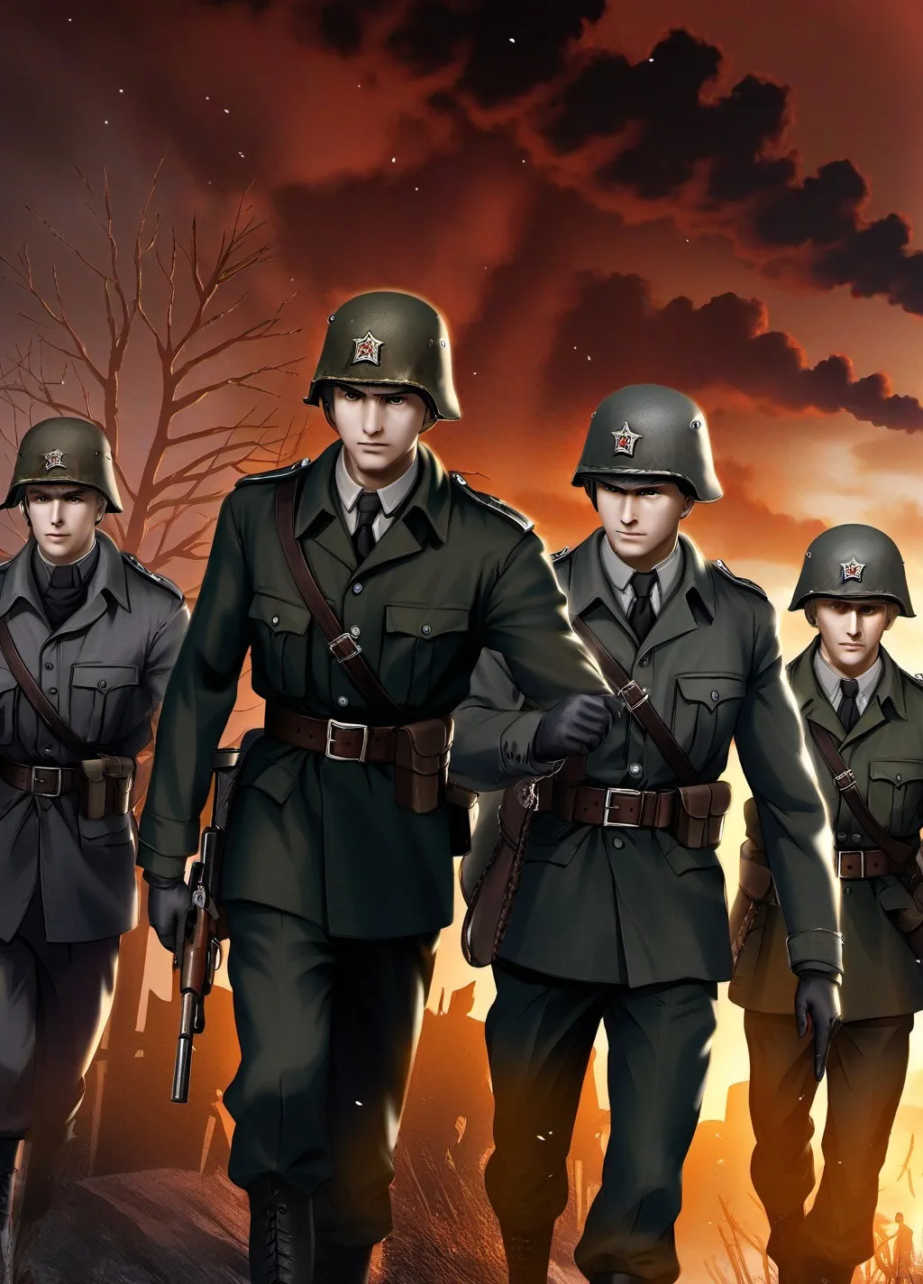 chat with ai character: Soviet army