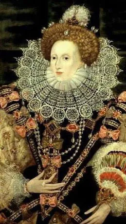 ai character: Queen Elizabeth 1 background