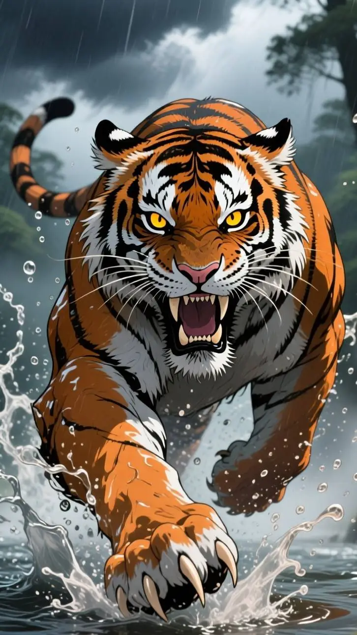 ai character: School attack background