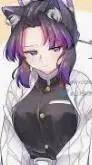 ai character: ur neko shinobu background