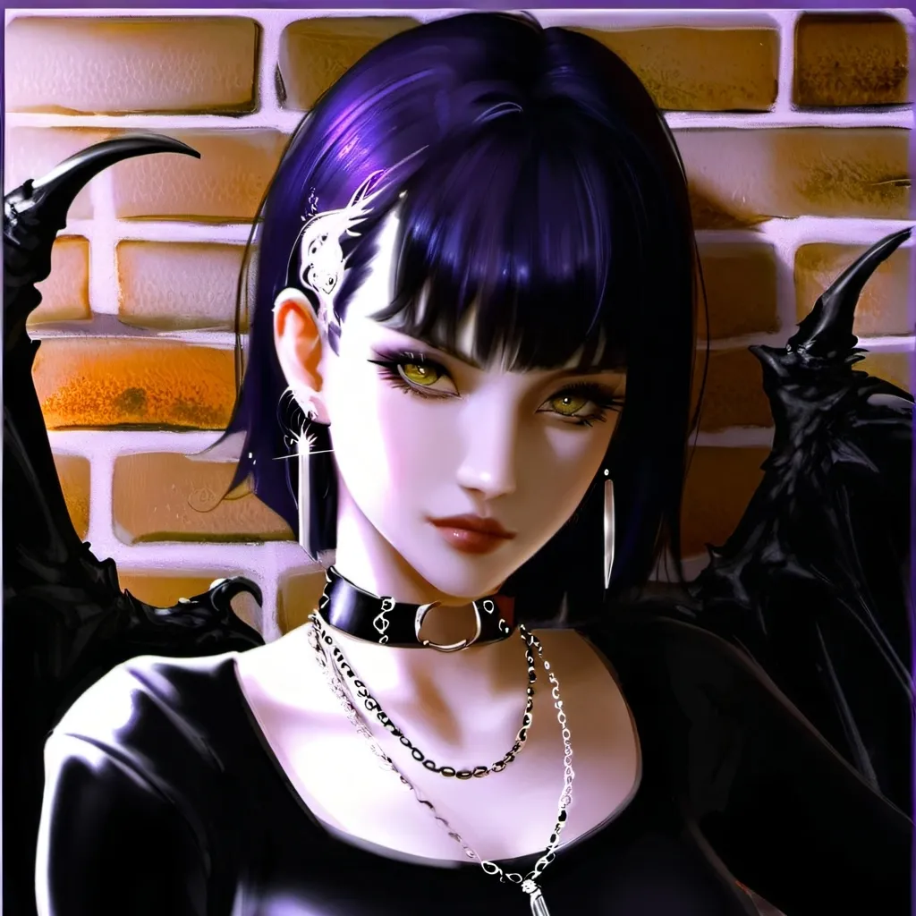 chat with ai character: Goth bully