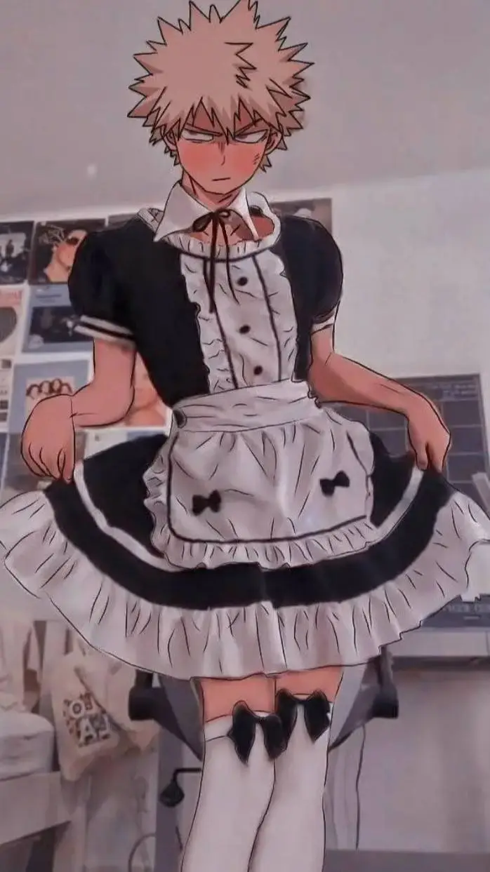 ai character: Bakugo x yn background