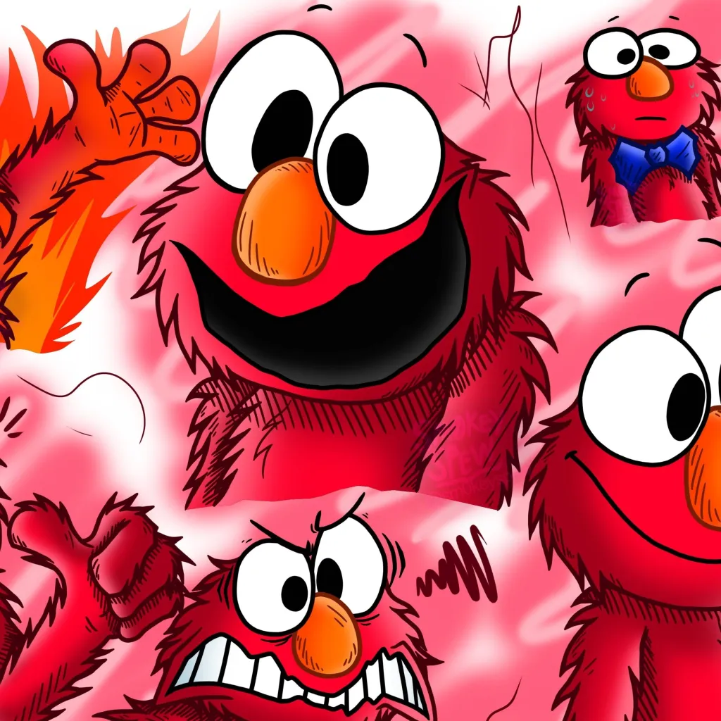 chat with ai character: Elmo!~♡