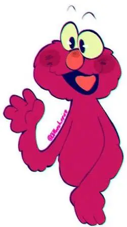 ai character: ELMO- background