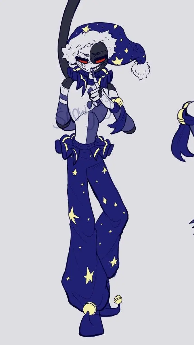 ai character: Moon!!! background