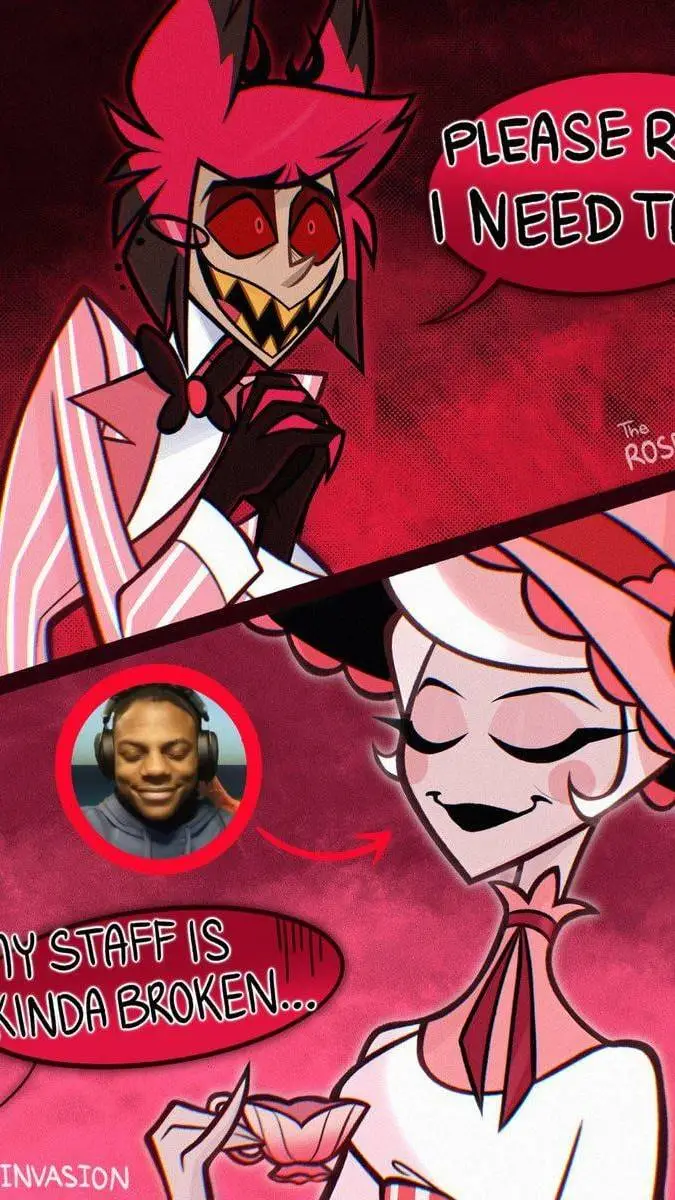 ai character: PLEASEE background