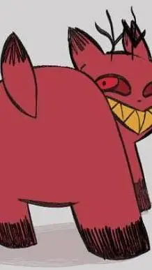 ai character: ALASTORR~♡♡ background