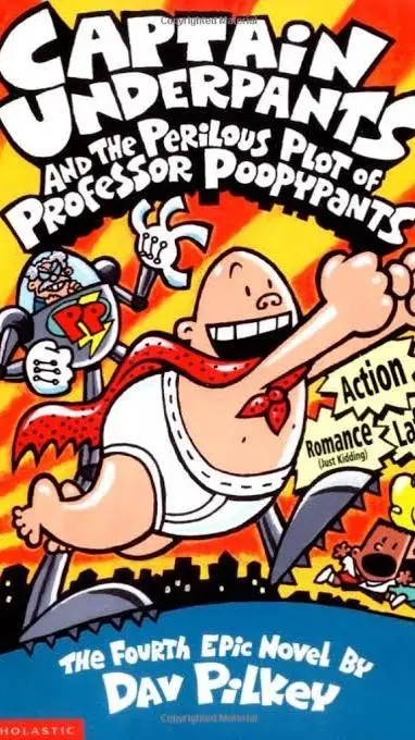 ai character: CAPTAIN UNDERPANTS background