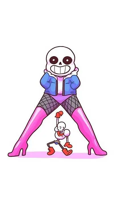 ai character: Sans~ background