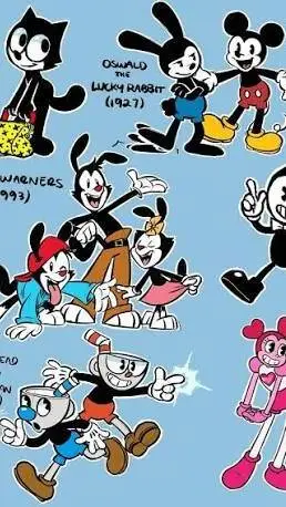 ai character: Cartoons!!♡ background