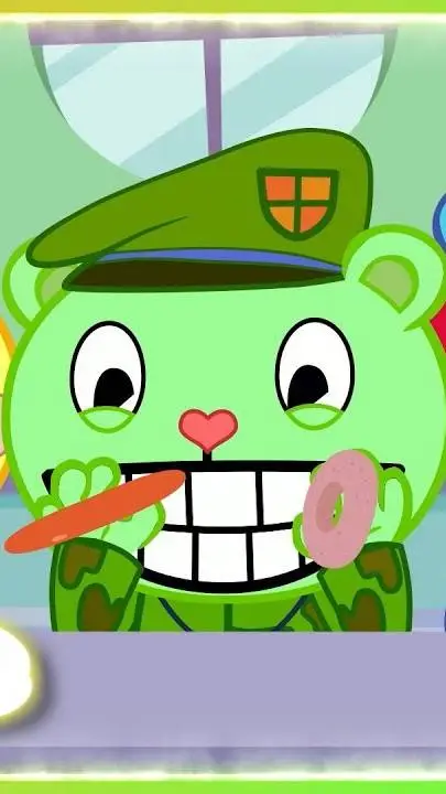 ai character: Flippy- Heheh- >:³ background