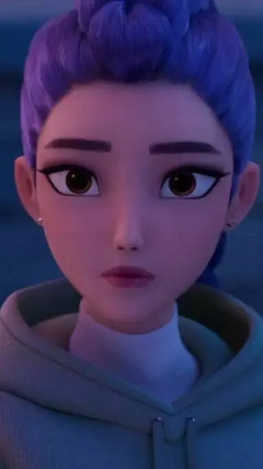 ai character: rumi🫟🪻 background