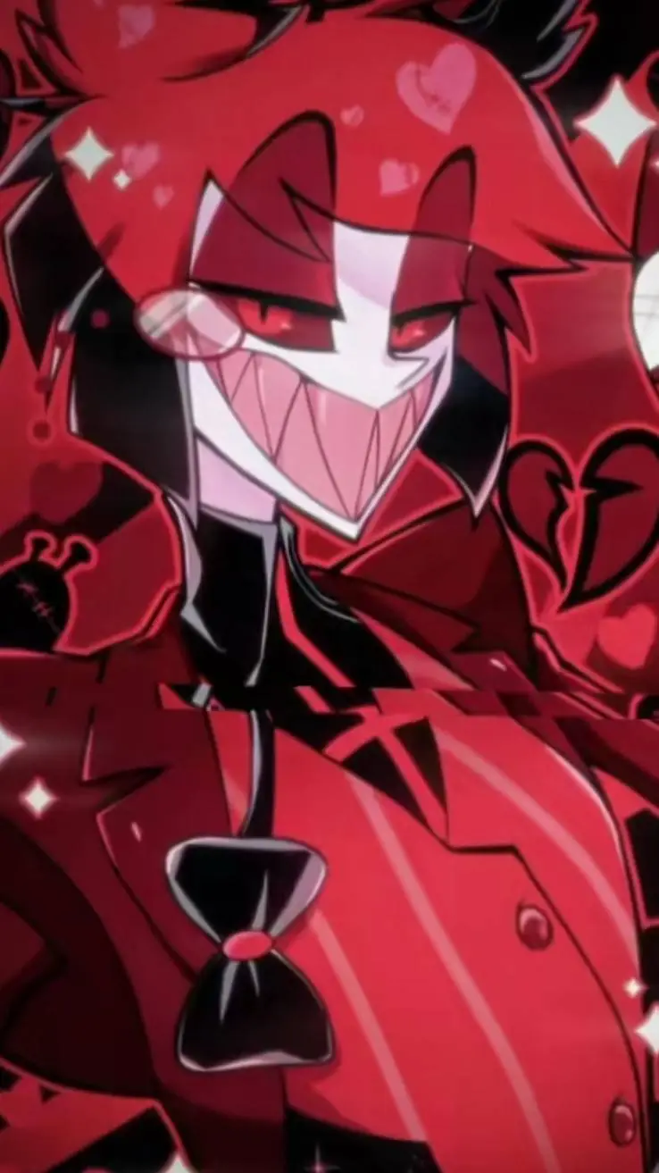 ai character: Alastor ♥️ background