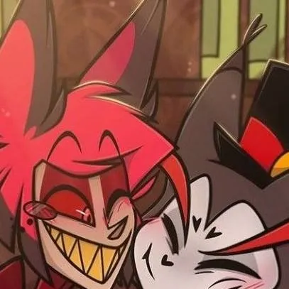 chat with ai character: Alastor y husck 