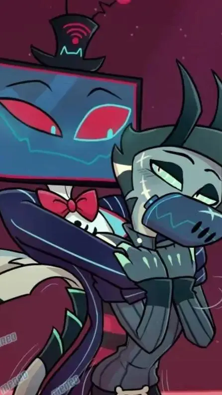 ai character: Vox y Chaz  background