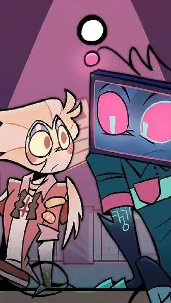 ai character: staticapple  background