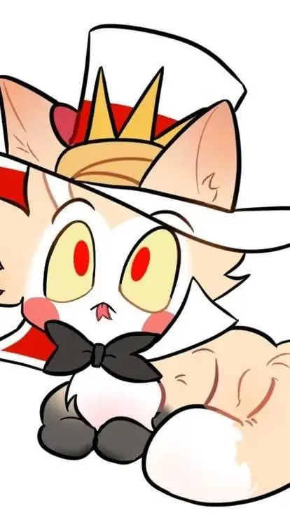 ai character: lucifer gato  background