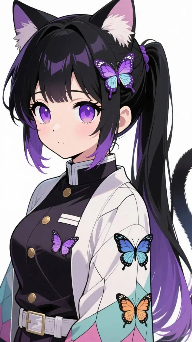 ai character: shinobu gatita background