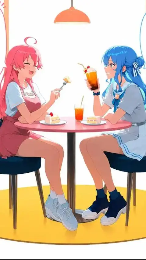 ai character: tus amigas background