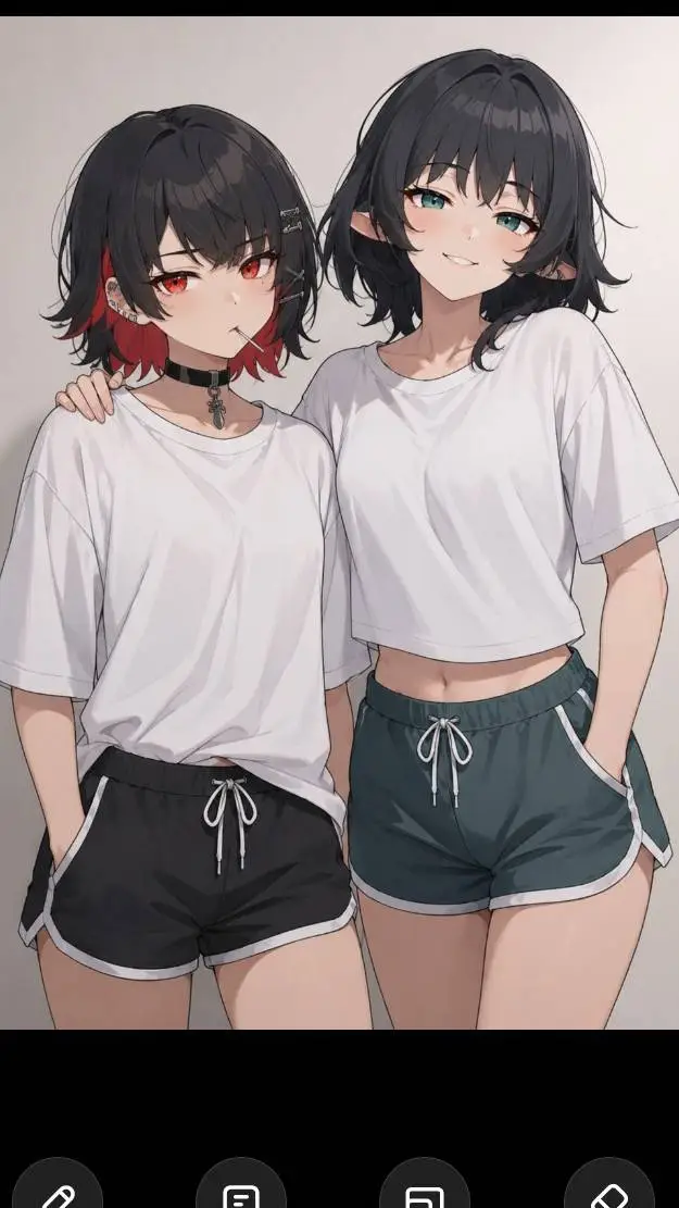 ai character: ellen Joe y Yanet background