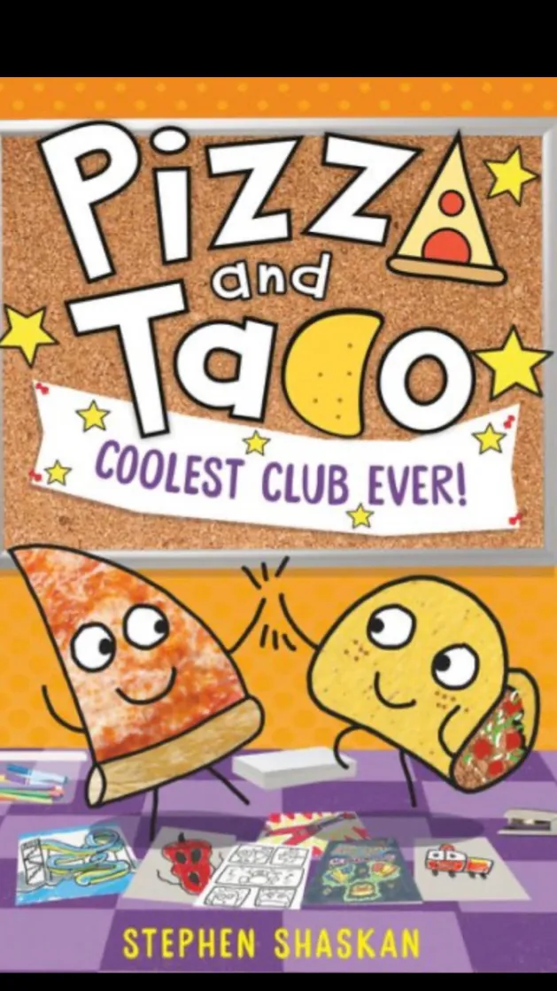 ai character: Pizza and Taco🌮  background