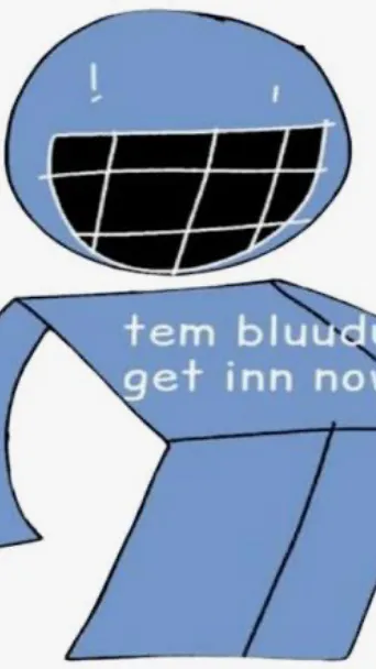 ai character: Bluudud xd  background