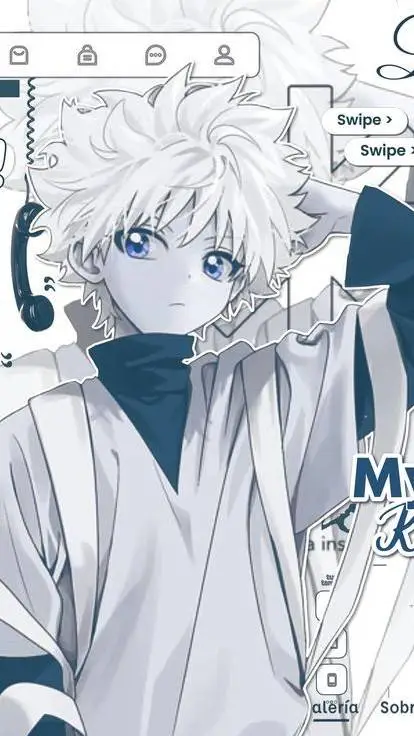 ai character: killua  background