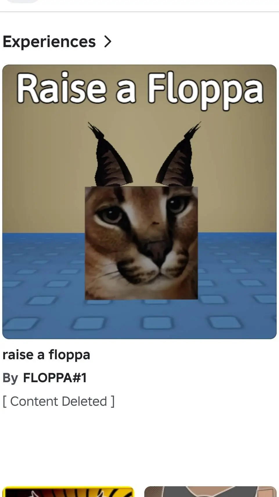 ai character: floppa 1 background