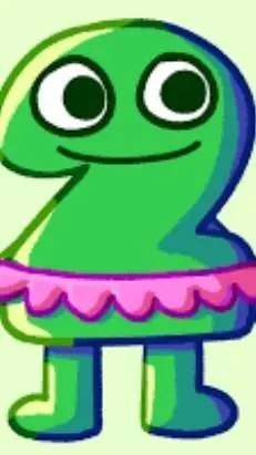 ai character: [🍰🟢-Two-🟢🍰)  background