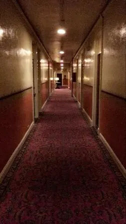 ai character: Hotel...? background