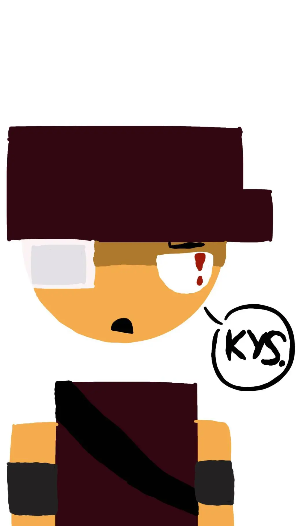 ai character: Rust hates u a lot background