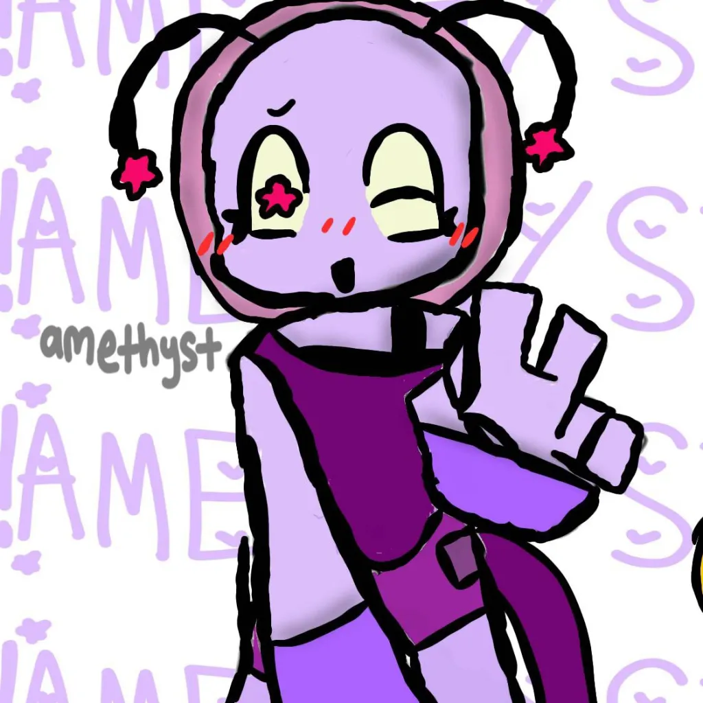 chat with ai character: amethyst loves u? 