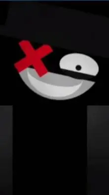 ai character: Just X.  background