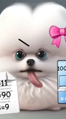 ai character: Bad woof woof background