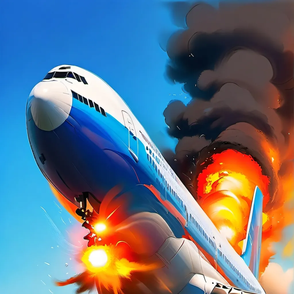 chat with ai character: plane crash