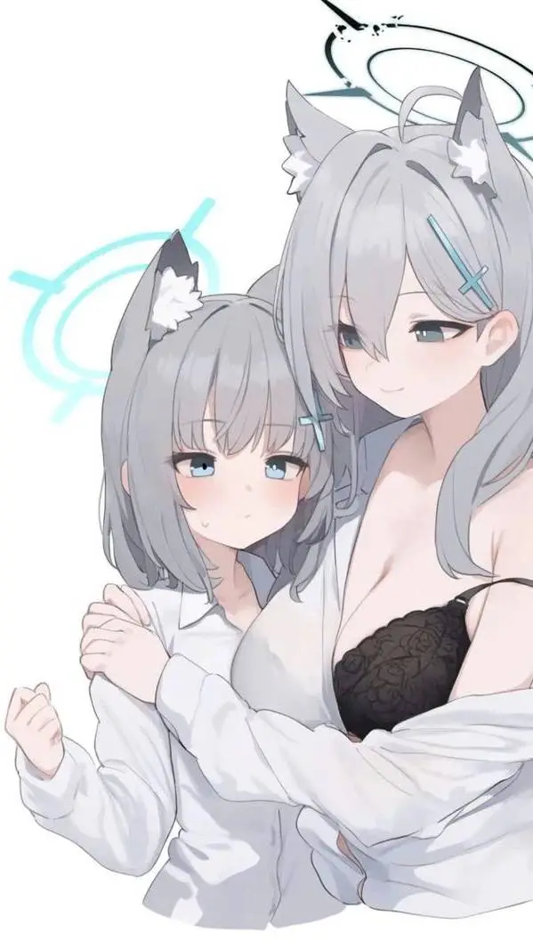 ai character: Shiroko and Shai background