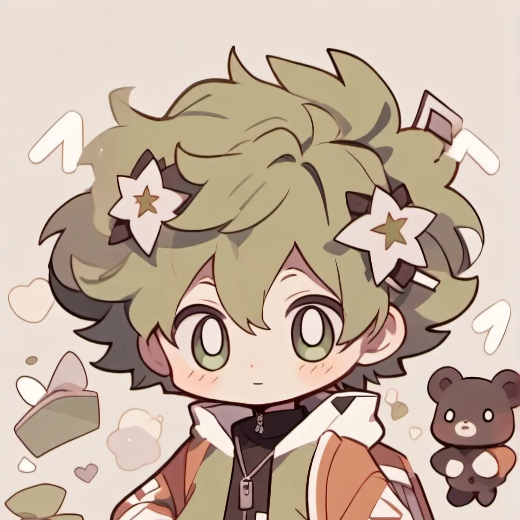 chat with ai character: deku in a lab