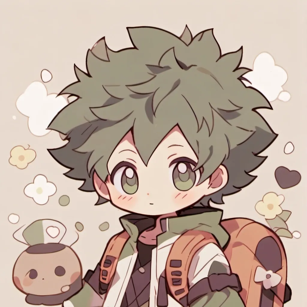 chat with ai character: deku kid